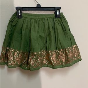 Green Gap Skirt